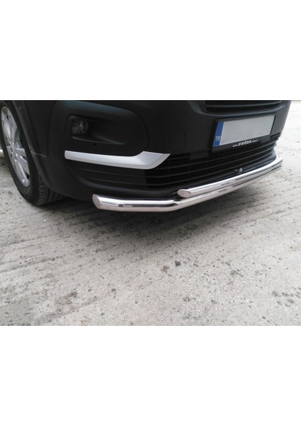 Opel Combo 2019+ Krom Saclı Yan Basamak + Çiftli Bıyık + Arka Koruma | 3 Lü Set modelleri