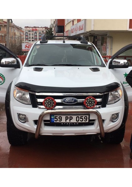 Ranger 2012-2015 (4x4) Alçak Ön Koruma - Kartersiz - Sade Çerçeve 60 - Işıksız - Barred A