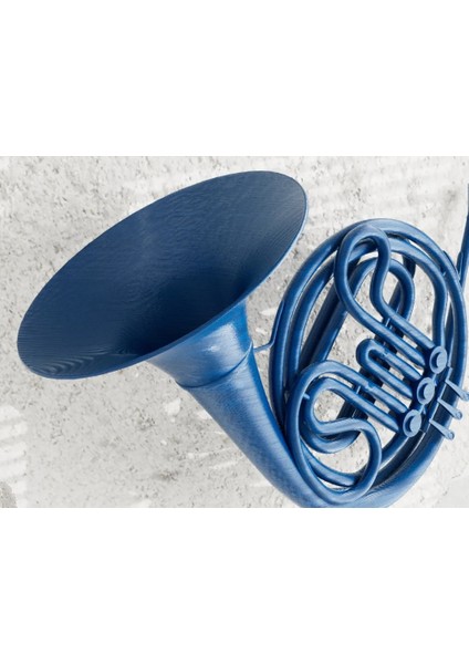 CRAFTSY3D French Horn Dekor – How I Met Your Mother Esintili 3D Baskı Masa Üstü Obje modelleri
