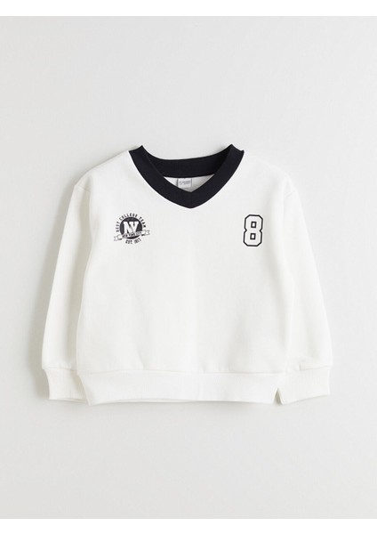 Lcw Yeni Özmarka Yeni Sezon V Yaka Kız Çocuk Sweatshirt