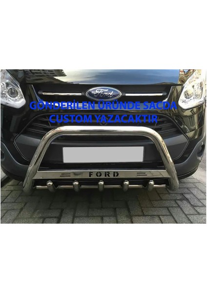 Custom (Önden Çekişli) 2014-2023- Alçak Ön Koruma- Karterli- Yazı Saclı - Cobıa A Standart