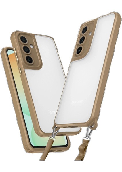 MYT09 Samsung Galaxy A26 Kılıf Penta Silikon Kılıf - Çöl Titanyum