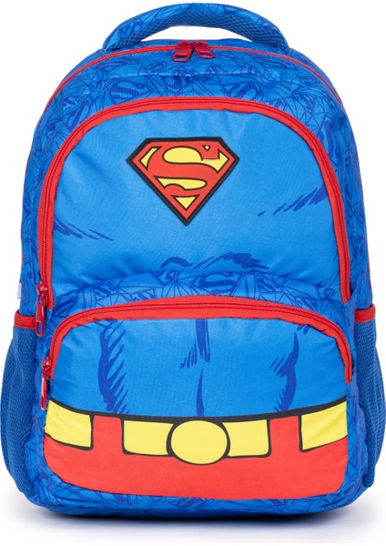 Lisanslı Superman Temalı Ilkokul Sırt Çantası