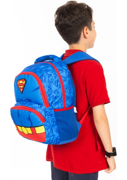 Lisanslı Superman Temalı Ilkokul Sırt Çantası modelleri