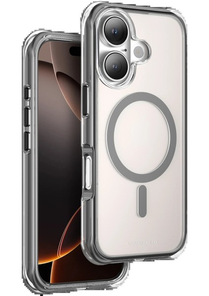 MYT09 Apple iPhone 16 Hulk Magsafe Kapak - Siyah