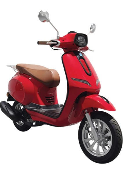 Rs4 50CC Moped Kırmızı