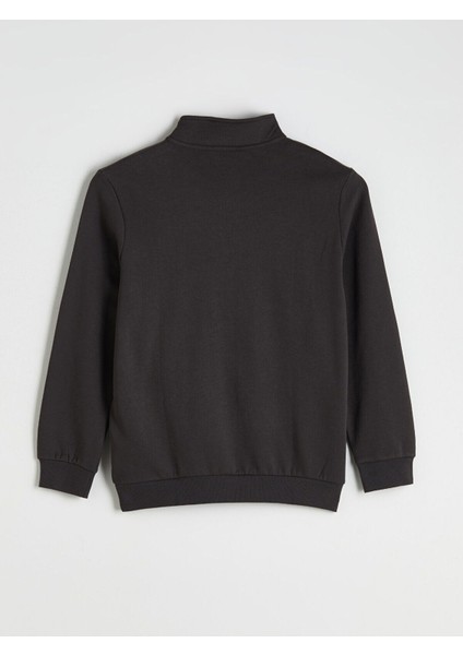 Lcw Yeni Cey Yeni Sezon Dik Yaka Uzun Kollu Erkek Kalın Sweatshirt