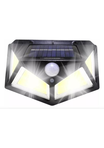 Solar Hareket Sensörlü Duvar Lambası 100 LED MZ-303 fiyatları