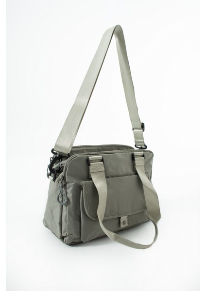 Sanmorris Paraşüt Kumaş Çıkarılabilir Askılı Suya Dayanıklı El ve Omuz Çantası