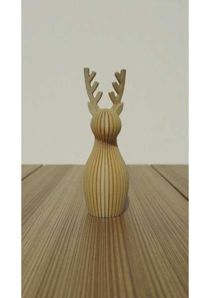 Dekoratif Ahşap Geyik Biblo – Modern Minimalist Masa Üstü Süs Eşyası fiyatları