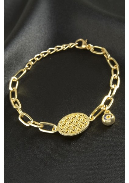 Yaşayan Nazar Zincir Bileklik