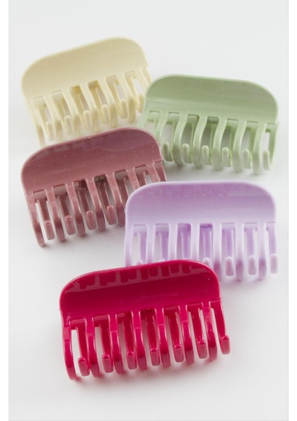 Renkli Düz Mandal Toka 10 cm