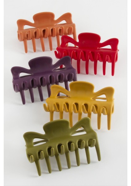 Tırpan Renkli Mandal Toka 8 cm