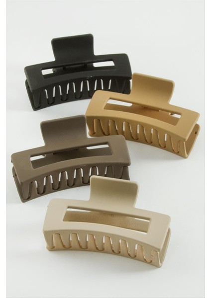 Dikdörtgen Renkli Mandal Toka 8 cm