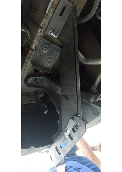 Ford Transıt 2014-2023 - Ön Koruma - Kartersiz - Ara Borulu - Barred A