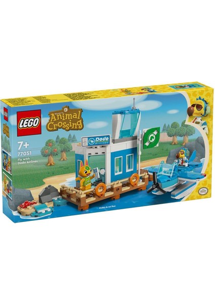 77051 LEGO Animal Crossing Dodo Airlines ile Uçun 292 Parça +7 Yaş