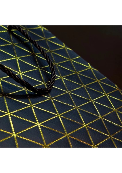 Mini Boy Siyah Gold Yaldızlı Karton Çanta fiyatları