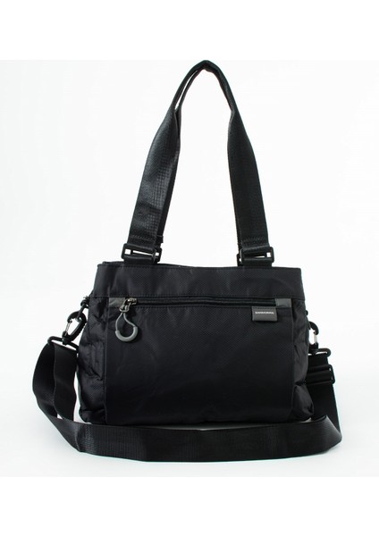 Sanmorris 5 Gözlü Desenli Paraşüt Kumaş Ayarlanabilir Çapraz Askılı El ve Omuz Çantası indirimleri