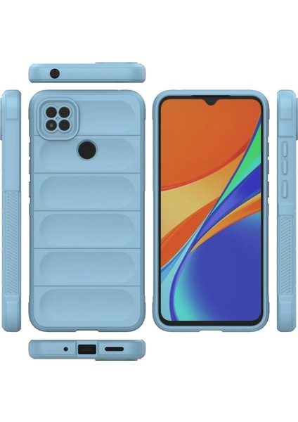 MYT09 Xiaomi Redmi 9c Kılıf Optimum Silikon - Sky Blue modelleri