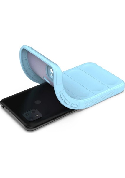 MYT09 Xiaomi Redmi 9c Kılıf Optimum Silikon - Sky Blue fırsatları