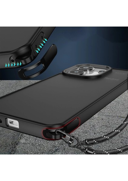 MYT09 Xiaomi Redmi Note 13 Pro 4g Kılıf Elegant Kapak - Siyah fırsatları