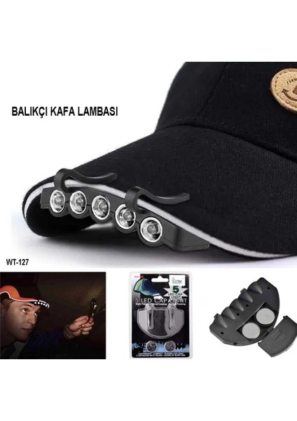 Şapkaya Takılan Lamba WT-127