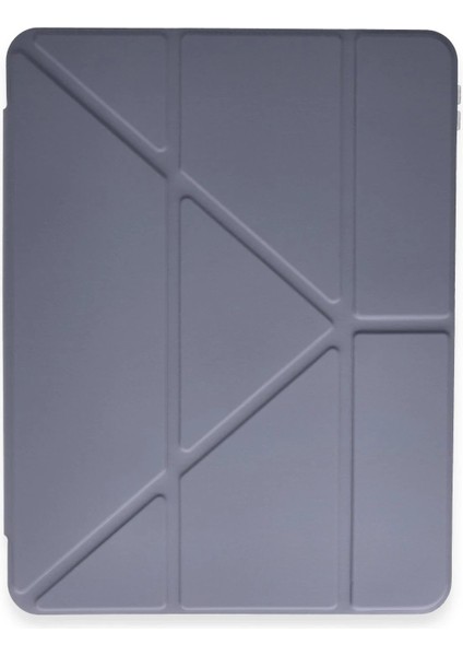 MYT09 Huawei Honor Pad 9 Kılıf Kalemlikli Mars Tablet Kılıfı - Lavender