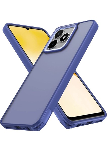 MYT09 Realme C53 Kılıf Elegant Kapak - Açık Mavi