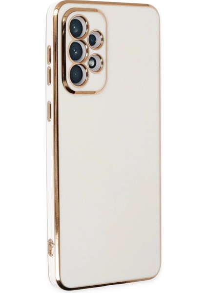 MYT09 Samsung Galaxy A73 5g Kılıf Volet Silikon - Beyaz modelleri