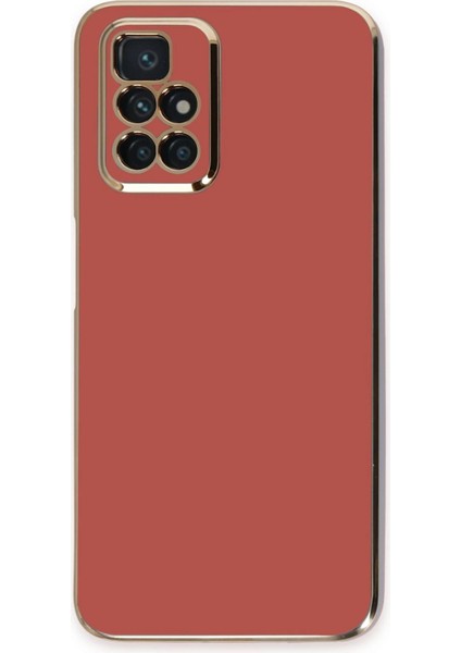 MYT09 Xiaomi Redmi 10 2022 Kılıf Volet Silikon - Kırmızı