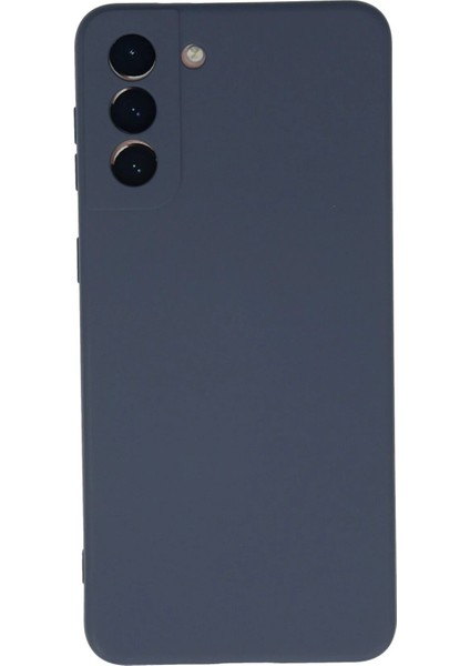 MYT09 Samsung Galaxy S21 Plus Kılıf Nano Içi Kadife Silikon - Gri