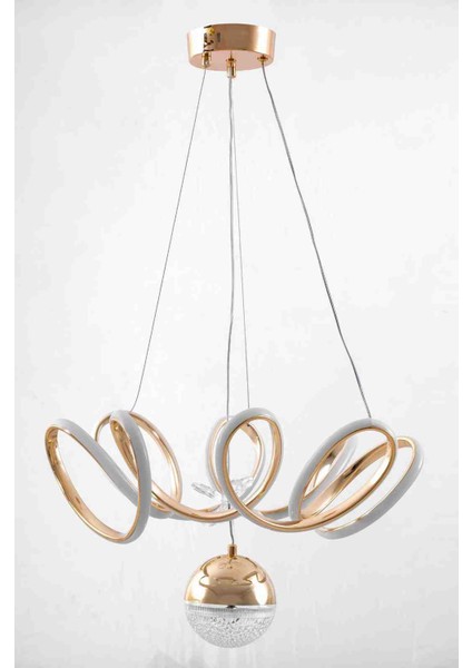 Zambak Model 3renk Tej Toplu Modern Ledli Avize