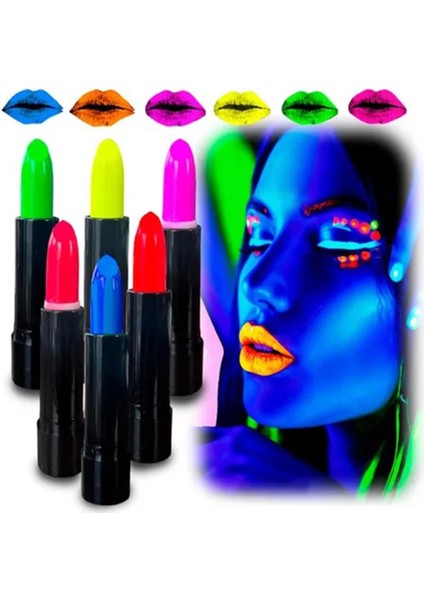 Glowpaint 6’lı Neon Boya – Uv Işıkta Parlayan Makyaj Seti fırsatları