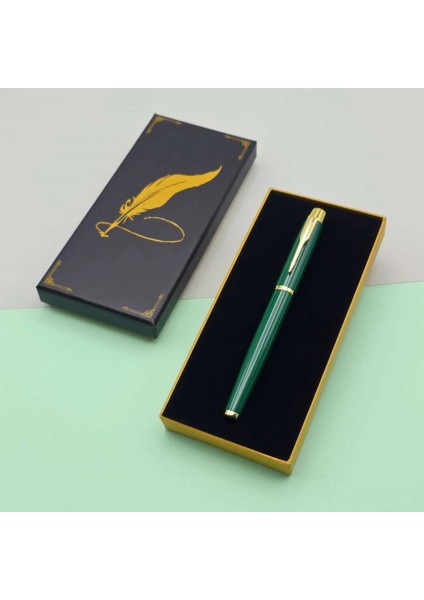 Kutulu Yeşil Roller Kalem