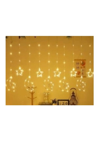 Ay Yıldız-Yıldız Perde LED Mz-16-13