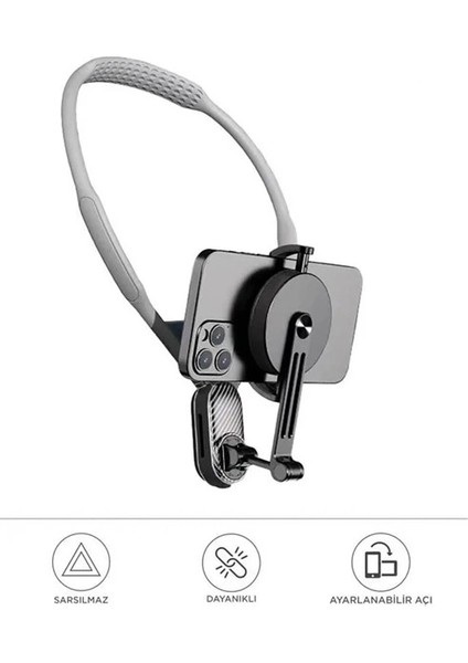 360 Derece Ayarlanabilir Boyun Askılı Manyetik Telefon Tutucu fiyatları