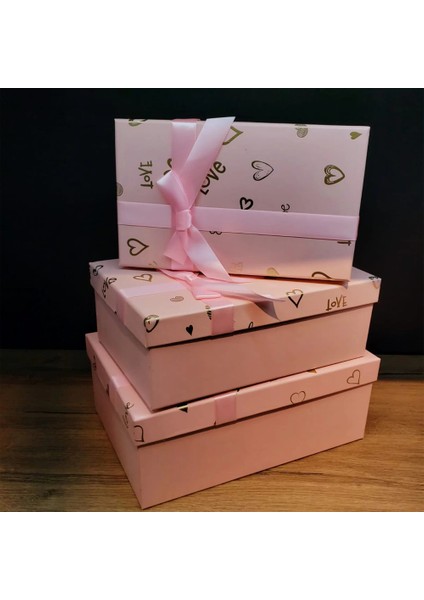 3&039LÜ Dikdörtgen Hediye Kutusu modelleri