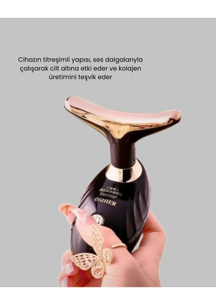 Nrzsnt Titreşimli Cilt Gençleştirme Cihazı Yüz ve Boyun Sıkılaştırıcı fırsatları