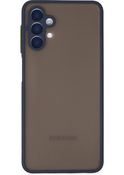 MYT09 Samsung Galaxy A04S Kılıf Montreal Silikon Kapak - Lacivert