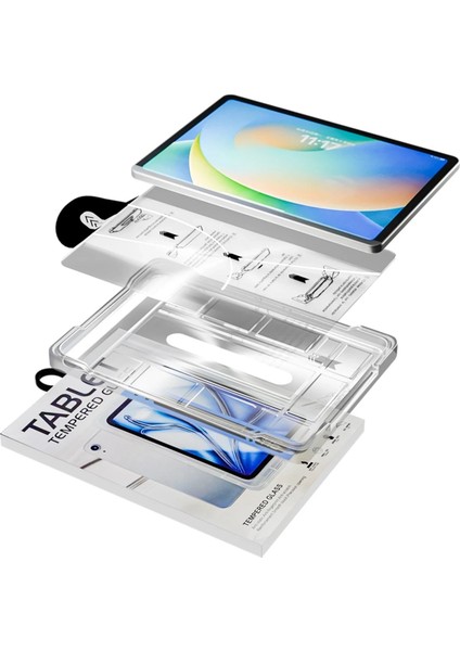 MYT09 Samsung Galaxy X510 Tab S9 Fe 11 Magic Tablet Cam Ekran Koruyucu - Şeffaf fırsatları