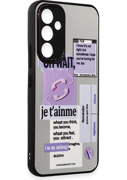 Nrzsnt Newface Samsung Galaxy A34 5g Kılıf Mirror Desenli Kapak - Mirror - 4