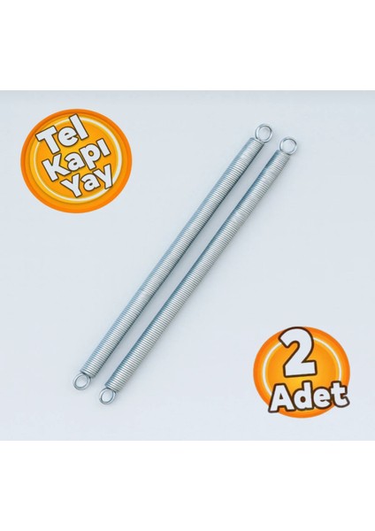Kapı Itme Kapatma Yay Tel 25 cm (2 Adet)