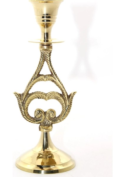 Tekli Pirinç Şamdan 27768