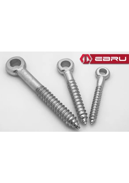 Delikli, Gözlü Vida 8 - 50 Adet