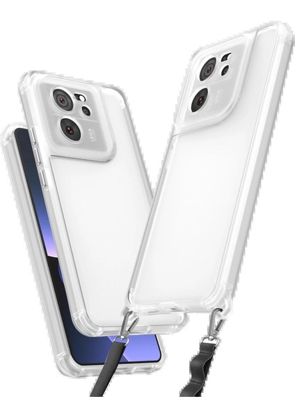 MYT09 Xiaomi Mi 13T Pro Kılıf Penta Silikon Kılıf - Şeffaf