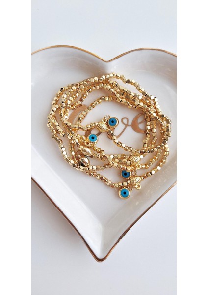 Hediyelik Altın Renkli Şık Bileklik fırsatları