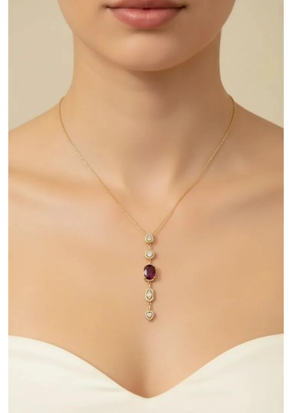 Çelik Y Model Kolye