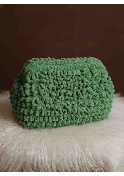 👜 El Örgüsü Örgü Çanta – Özel Dokulu ve Şık Tasarım