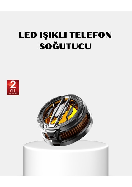 Nrzsnt Mobil Oyun Telefon Soğutucusu Yarı Iletken Hızlı Soğutmalı ve Sessiz Fanlı