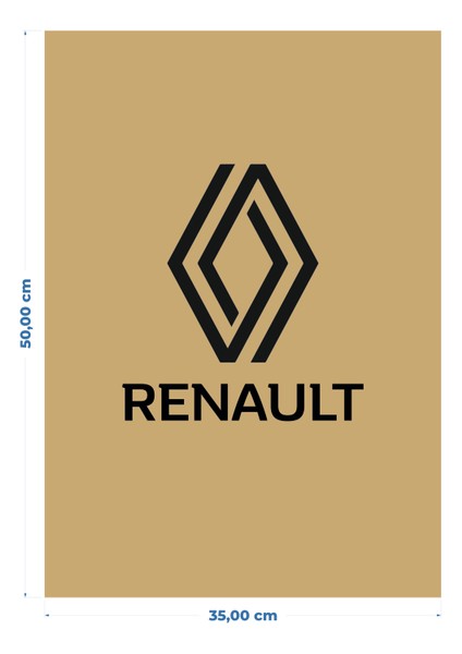 Kraft 135.GR 35X50 Ön/arka Kağıt Oto Paspası 100 Adet